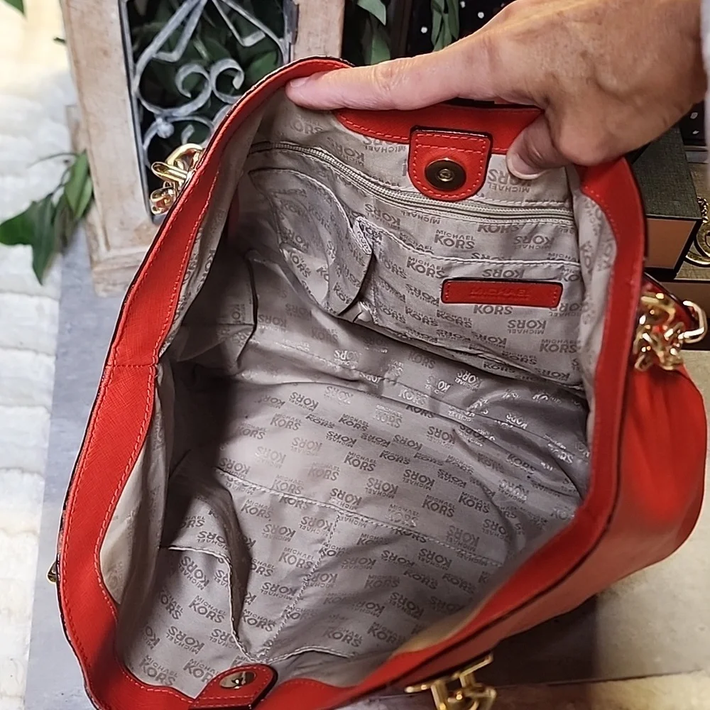 Michael Kors hobo style handbag
